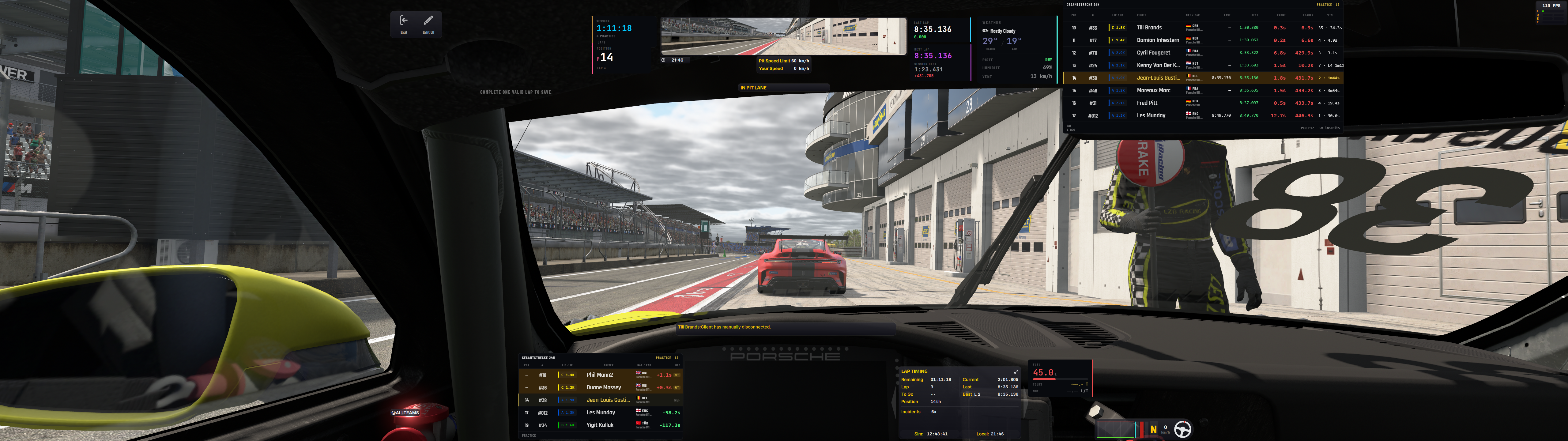 Simple Racing Overlay